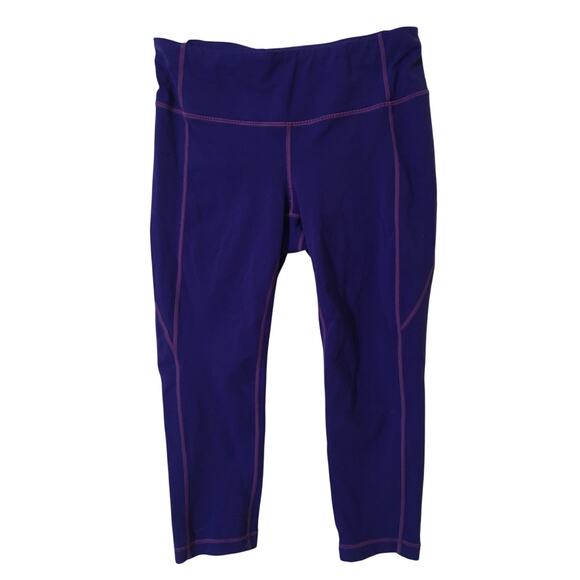 Athleta Medium Purple Legging Capris - Picture 1 of 3
